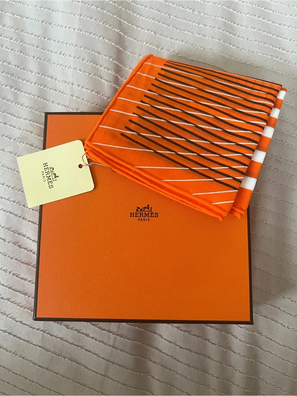 Hermès H Au Galop Carre 42 Mouchoir Bandana